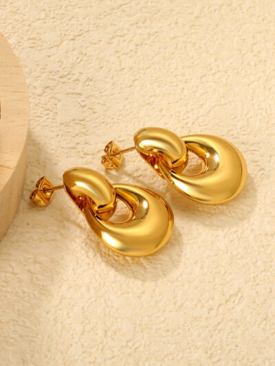 Creative Design Handbag Chain Tassel Earrings
