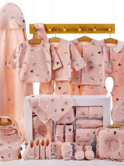 Baby cotton clothes gift box