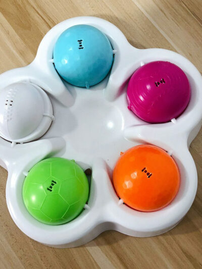Pet IQ looking for food toys