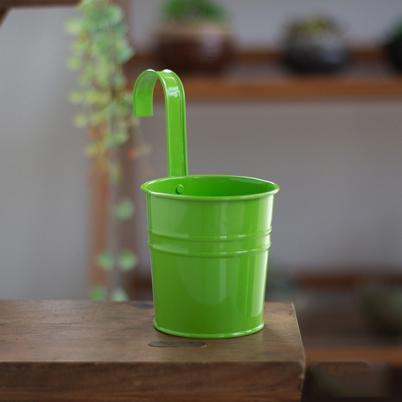 Hanging Flower Pots Garden Pots and Planters Hanger Outdoor Holder Basket for Wall Decoration Garden - Image 4