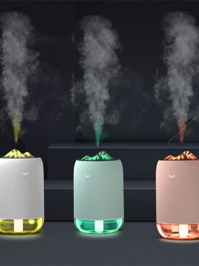 Magic Flame Humidifier Home Car Atomizer Mini Aroma Diffuser Desktop Home Office Supplies