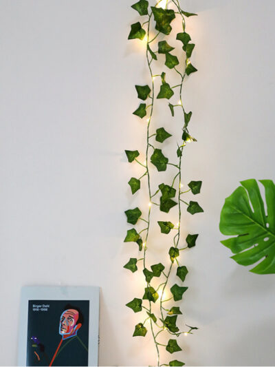 Maple Leaf Rattan Decorative Light String