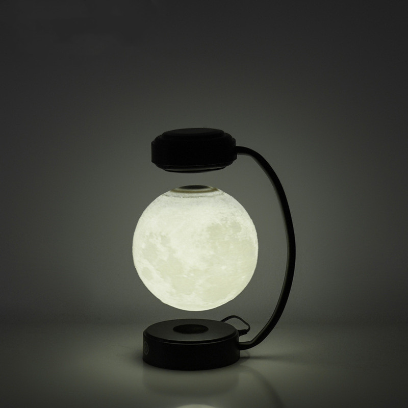 Creative Personality Magnetic Levitation Moon Lamp For home Bedside Table Lamp - Image 3