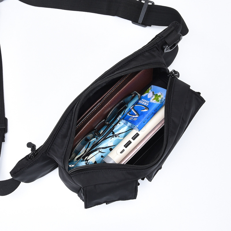 Urban Multifunctional Outdoor Sports And Leisure Nylon Men's Chest Bag - Image 6