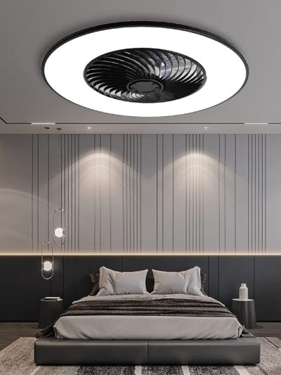Simple Invisible Fan Light Smart Bedroom Ceiling Light