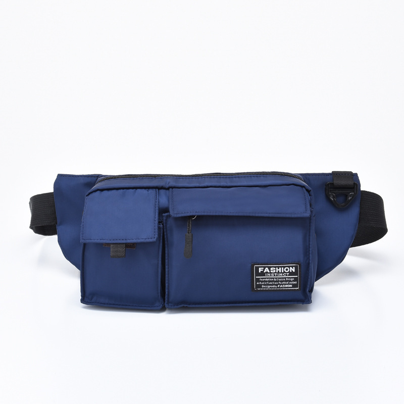 Urban Multifunctional Outdoor Sports And Leisure Nylon Men's Chest Bag - Image 3
