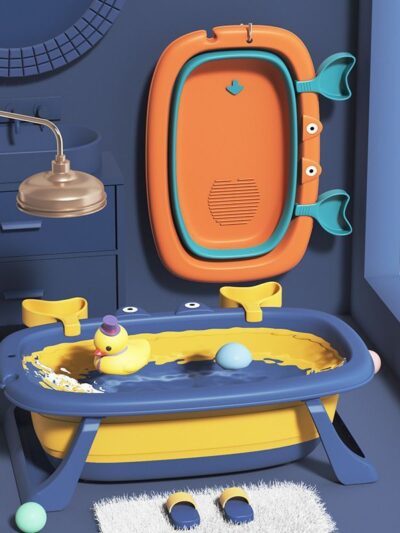 Baby Bathtub Foldable Bathtub Newborn Products