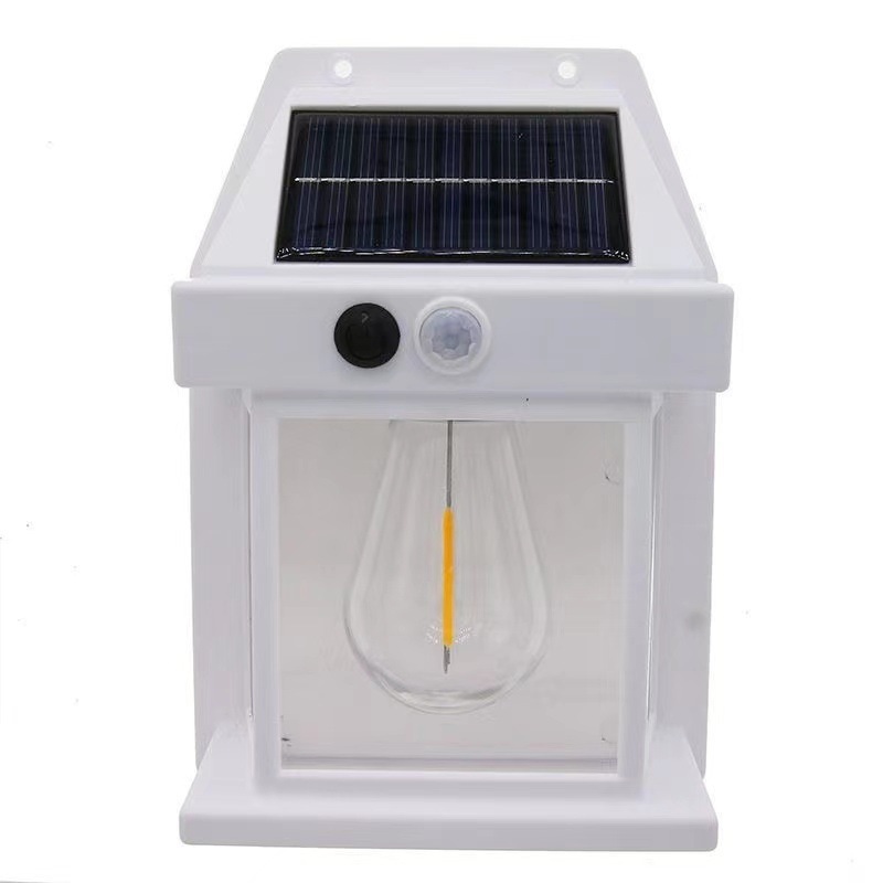Outdoor Solar Waterproof Tungsten Induction Garden Wall Lamp - Image 3