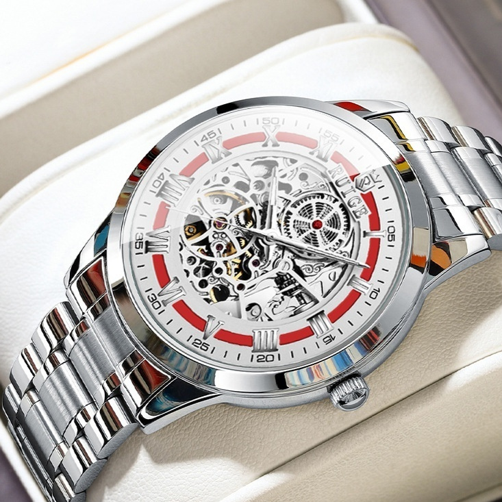 Double-sided Hollow Automatic Men's Mechanical Watch - Image 2