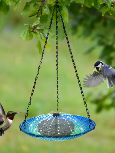Outdoor Garden Fountain Hanging Bird Feeder